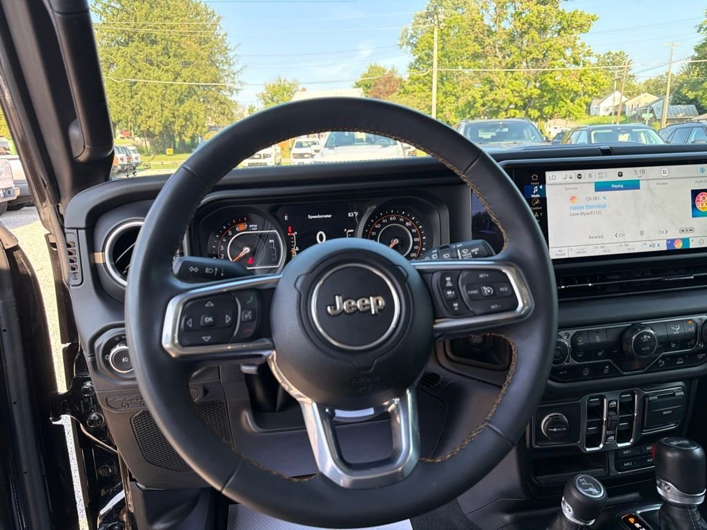Used 2024 Black Jeep Sahara image 14