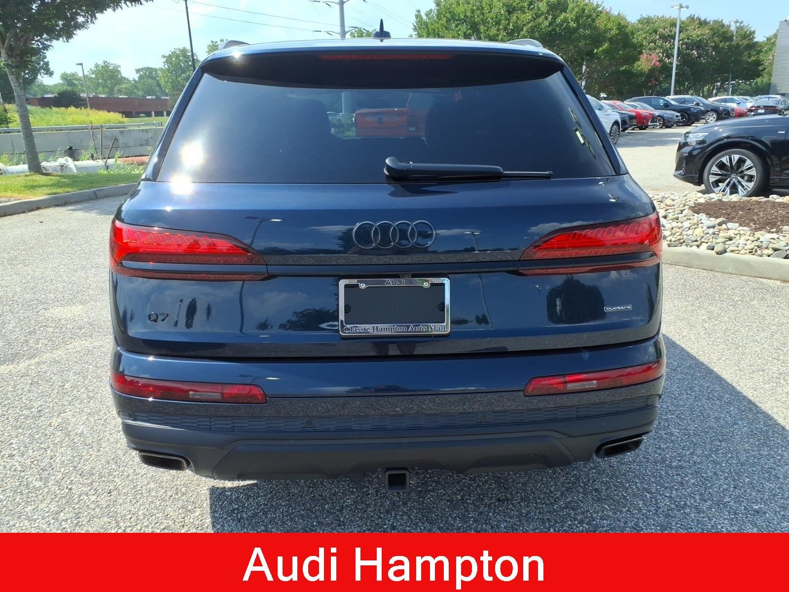 Used 2025 Waitomo Blue Metallic Audi Premium Plus image 7