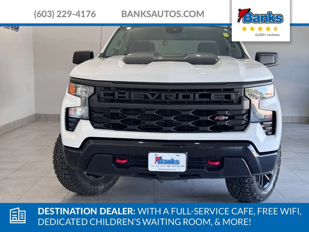 Certified Used 2023 Summit White Chevrolet Custom Trail Boss image 3