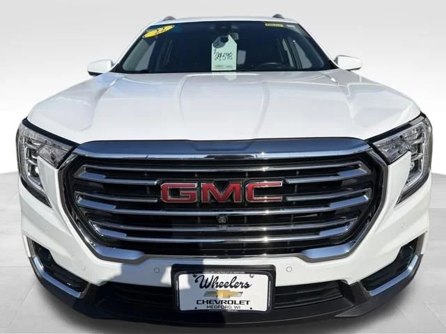 Used 2022 Summit White GMC SLT image 10