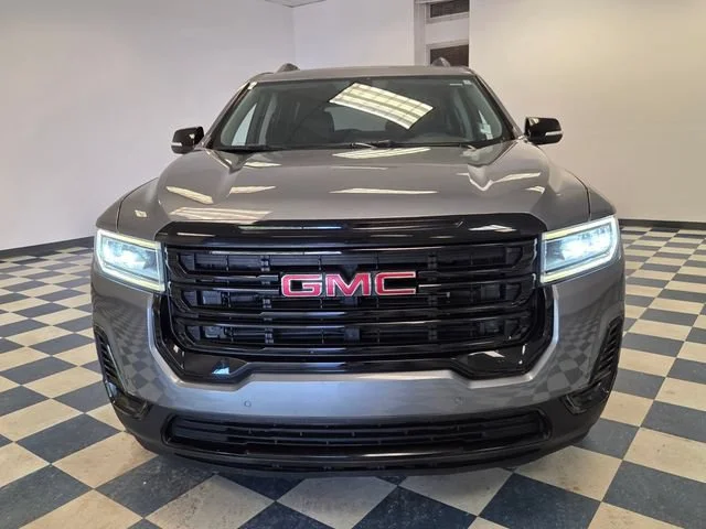 Used 2021 SATIN STEEL METALLIC GMC SLE image 2