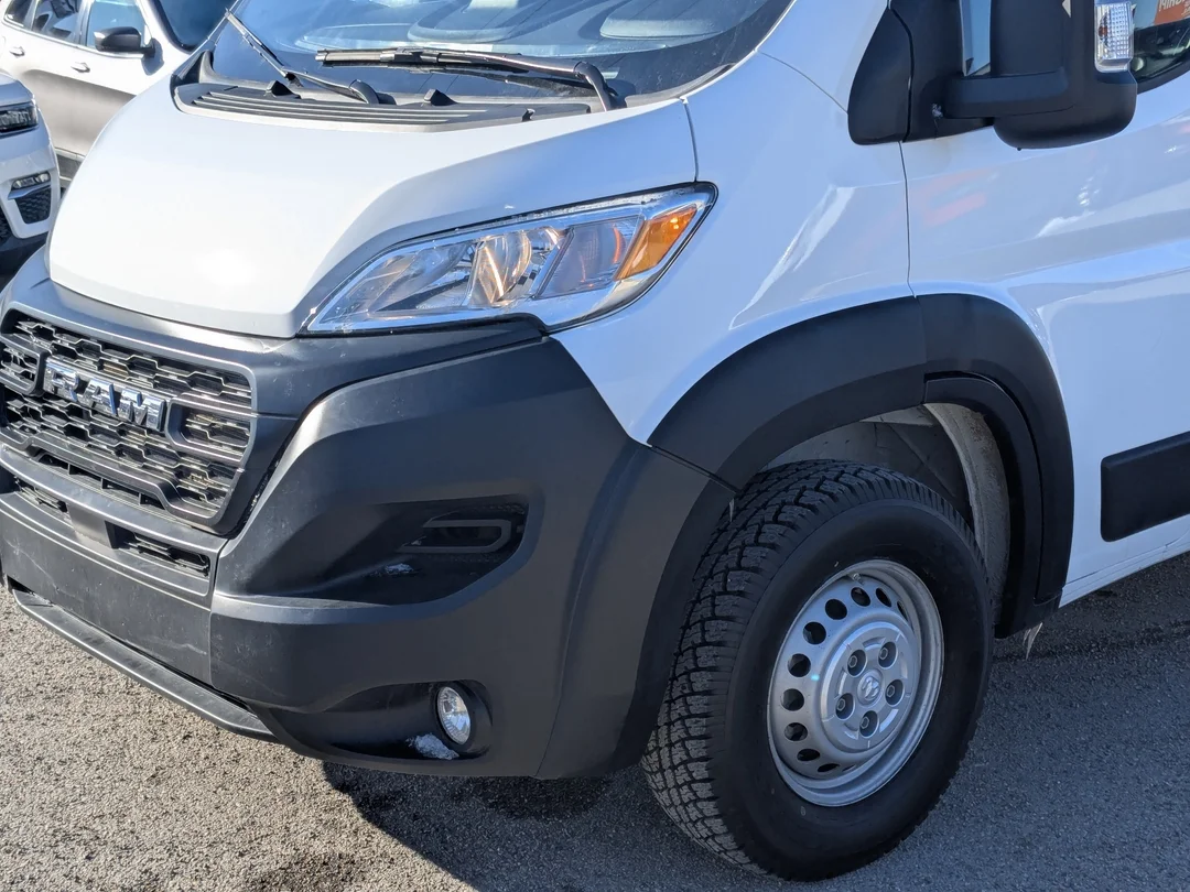 Certified Used 2025 White RAM Tradesman - - C/V HR 136 WB - Pkg 22B - Convenience Grp - Cargo Partition - Wall Paneling & More! image 10