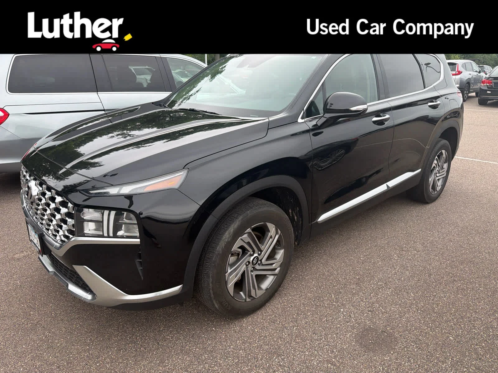 Used 2023 Twilight Black Hyundai SEL image 1