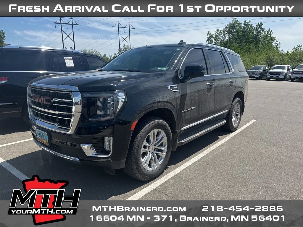 Used 2021 Black GMC SLT image 3