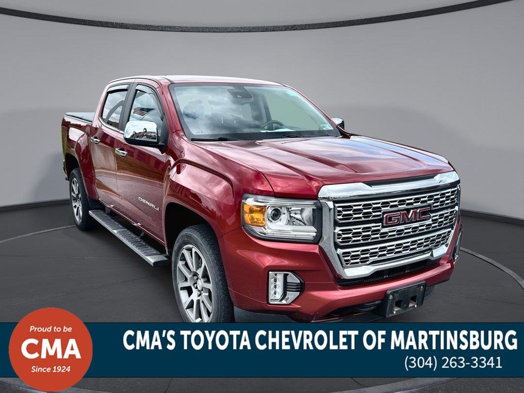 Used 2021 Cayenne Red Tintcoat GMC 4WD Denali image 1