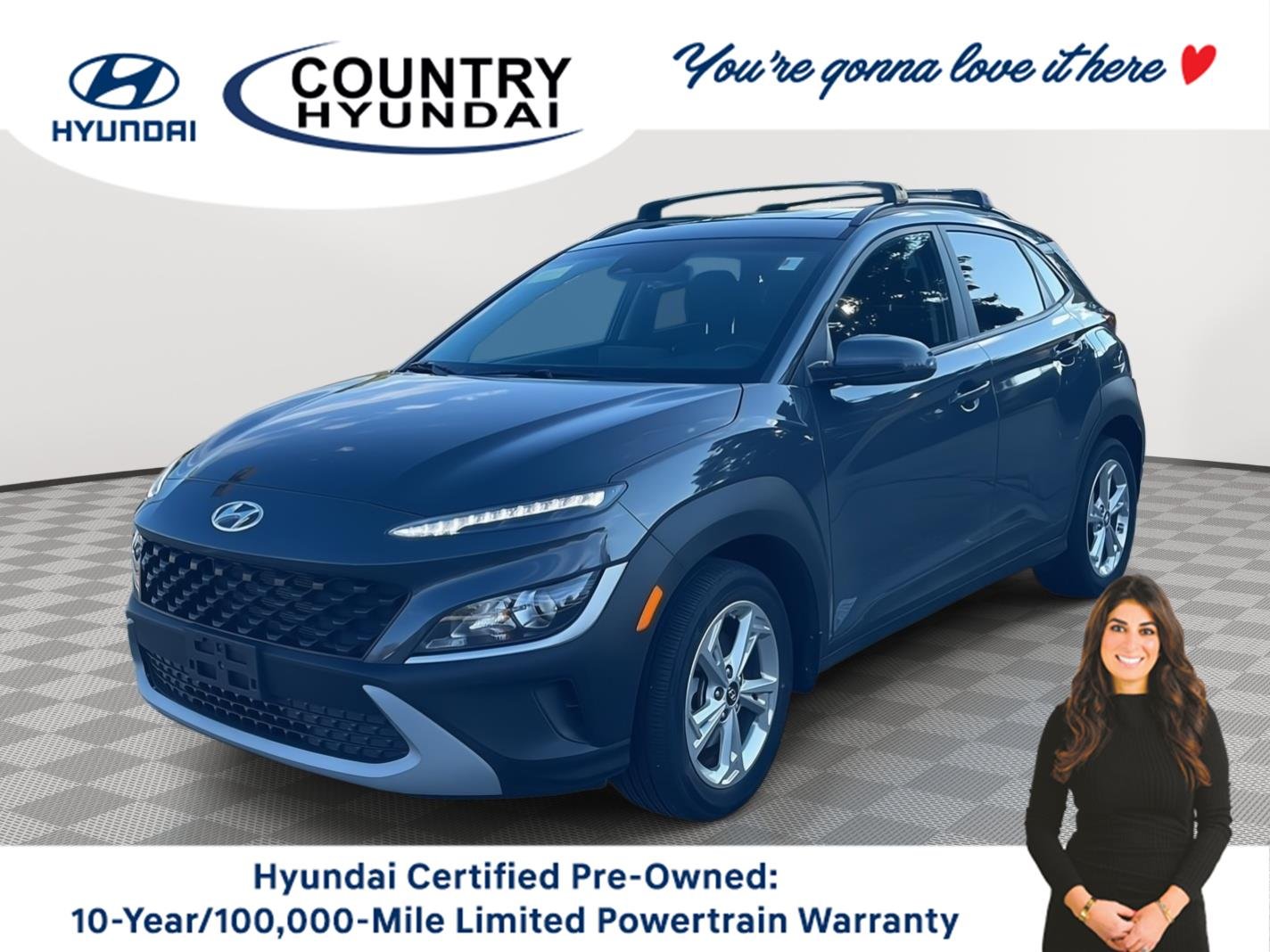 Used 2023 Ecotronic Gray Hyundai SEL image 1