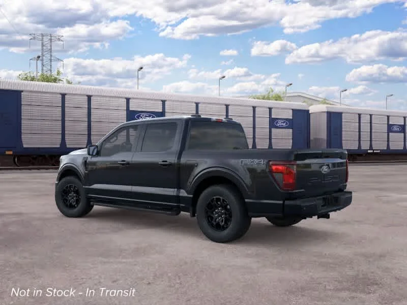 New 2026 Agate Black Metallic Ford XLT image 4