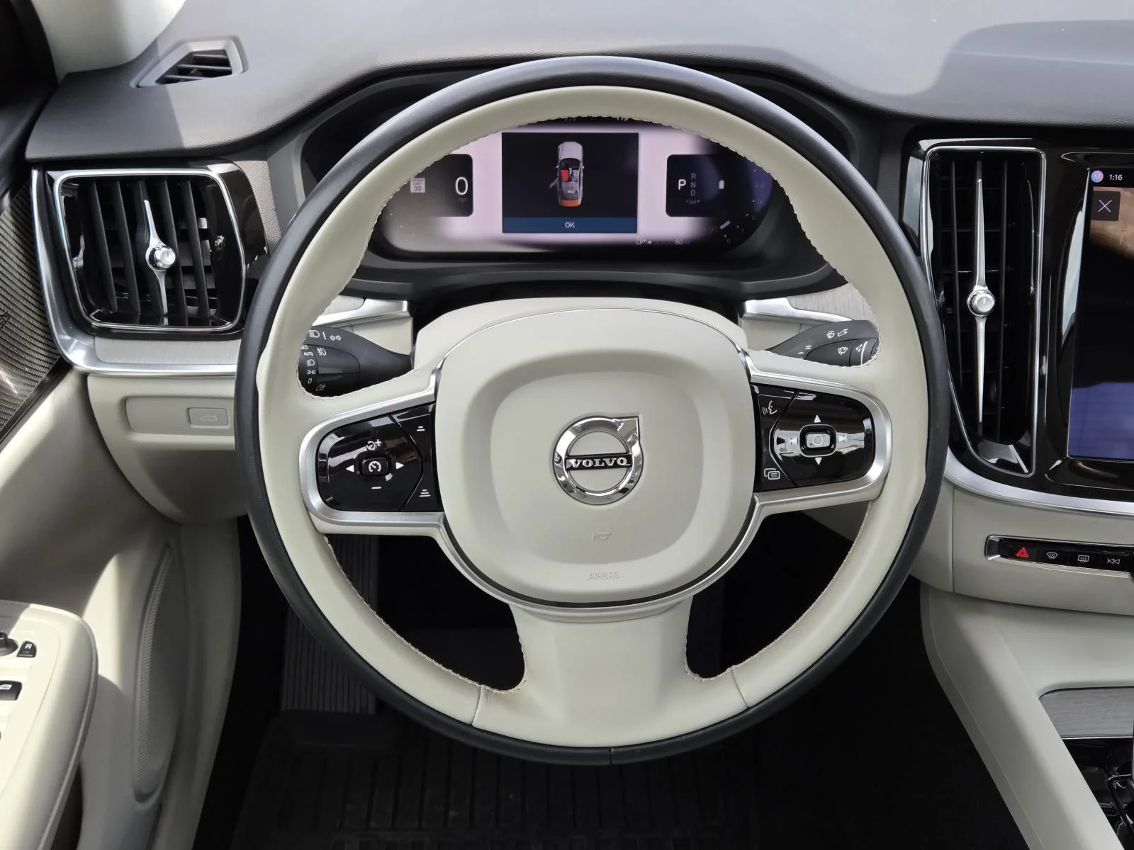 Used 2024 Denim Blue Metallic Volvo Plus Dark Theme image 16