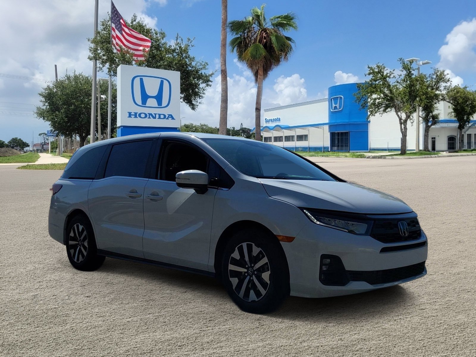 New 2026 Platinum White Pearl Honda EX-L image 1