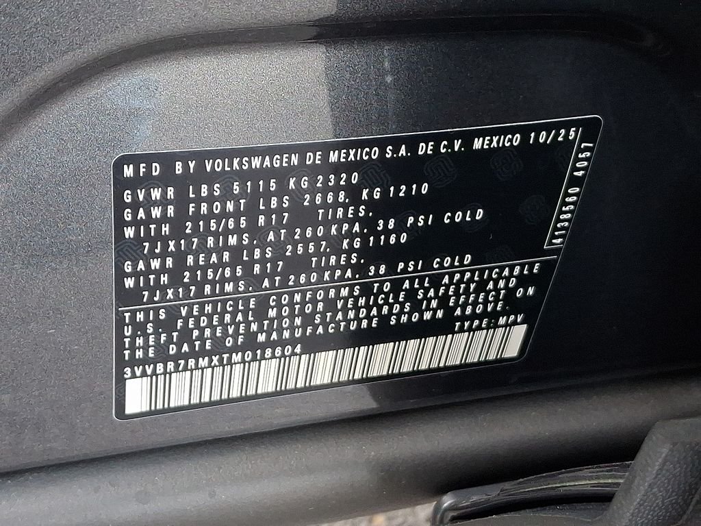 2026 Volkswagen Tiguan S - Photo 10