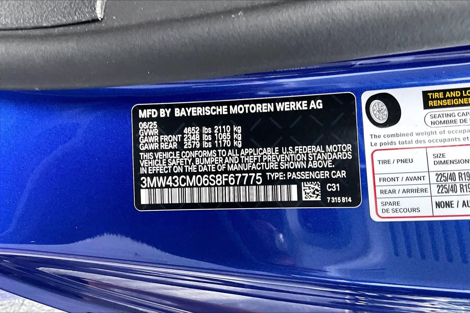 Used 2025 Portimao Blue Metallic BMW M240i image 33