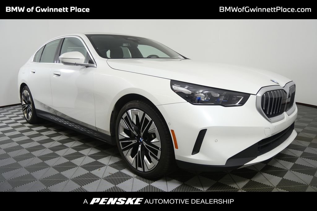 Certified Used 2025 Mineral White Metallic BMW 530i image 1