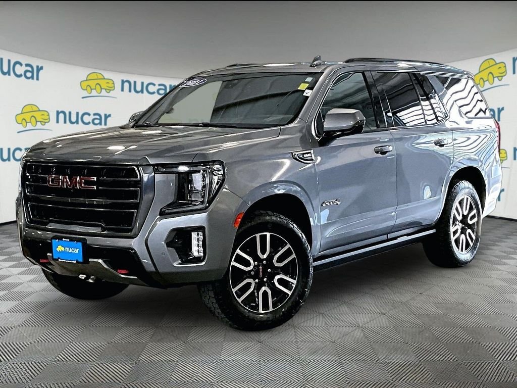 Used 2021 Gray GMC AT4 image 3