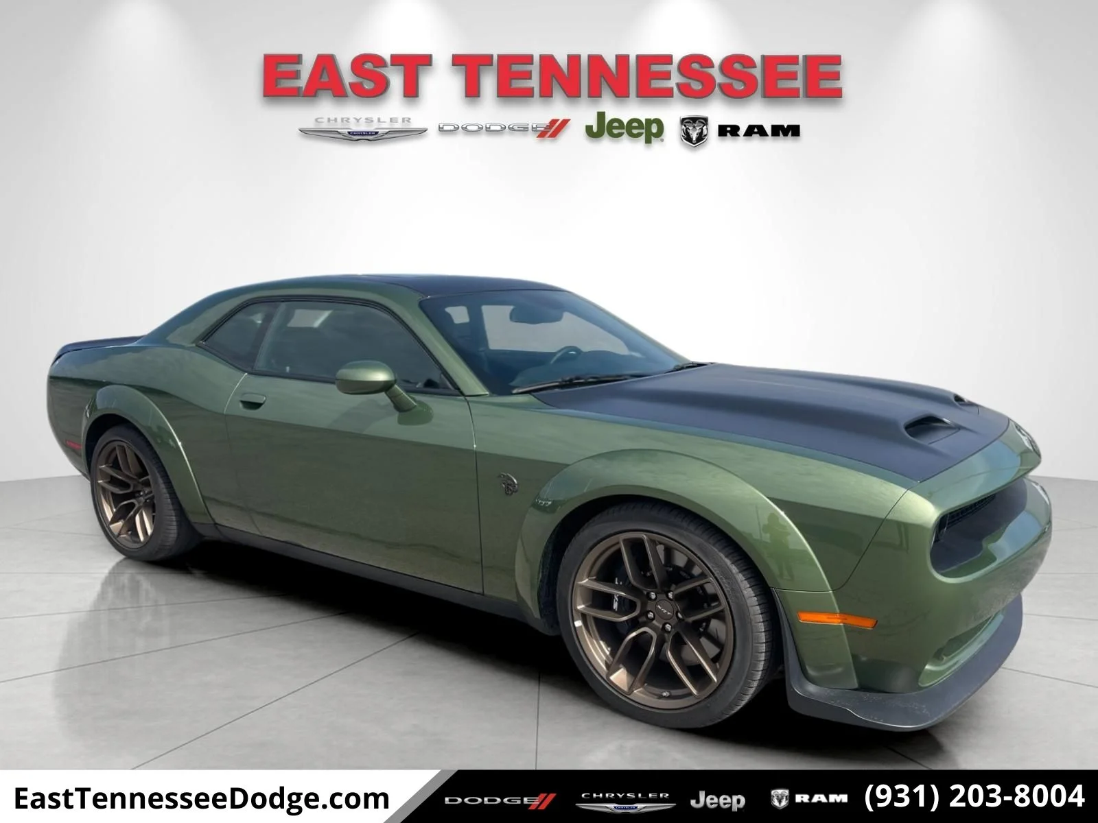 Used 2023 Green Dodge SRT Hellcat Redeye Widebody Jailbreak image 1