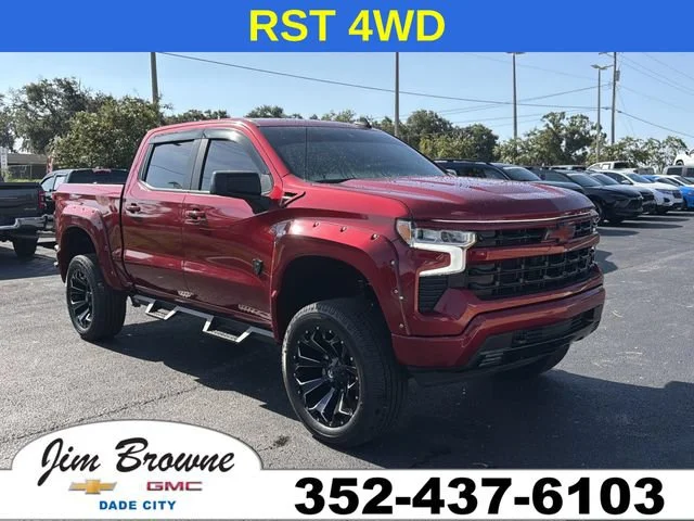 Used 2022 Cherry Red Tintcoat Chevrolet RST image 1
