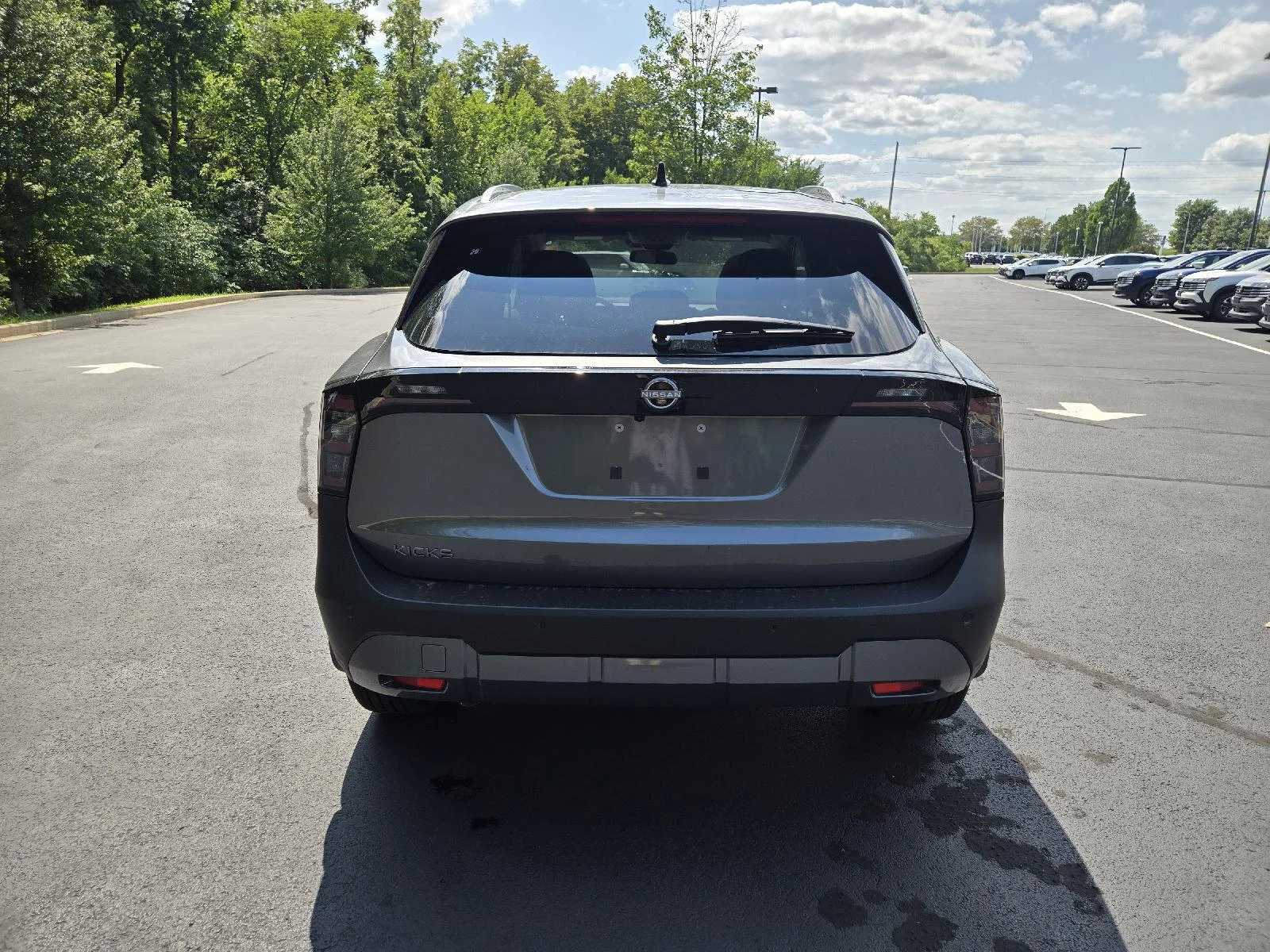 New 2026 Gun Metallic Nissan SV image 8