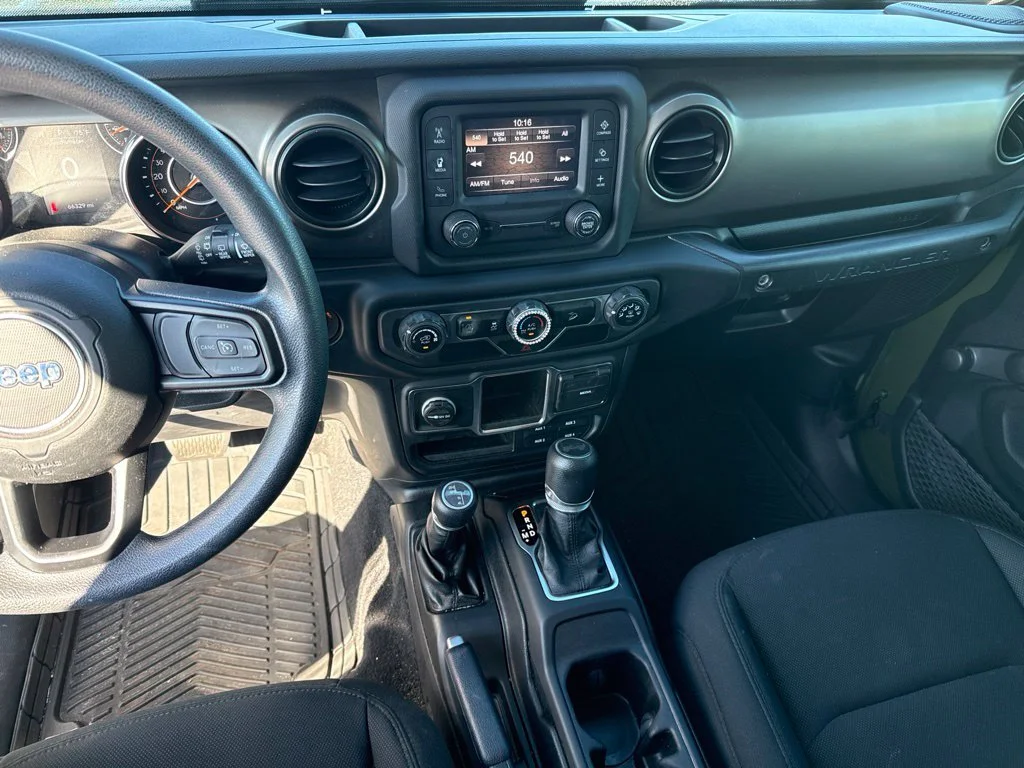 Used 2021 Sarge Green Clearcoat Jeep Unlimited Sport image 8