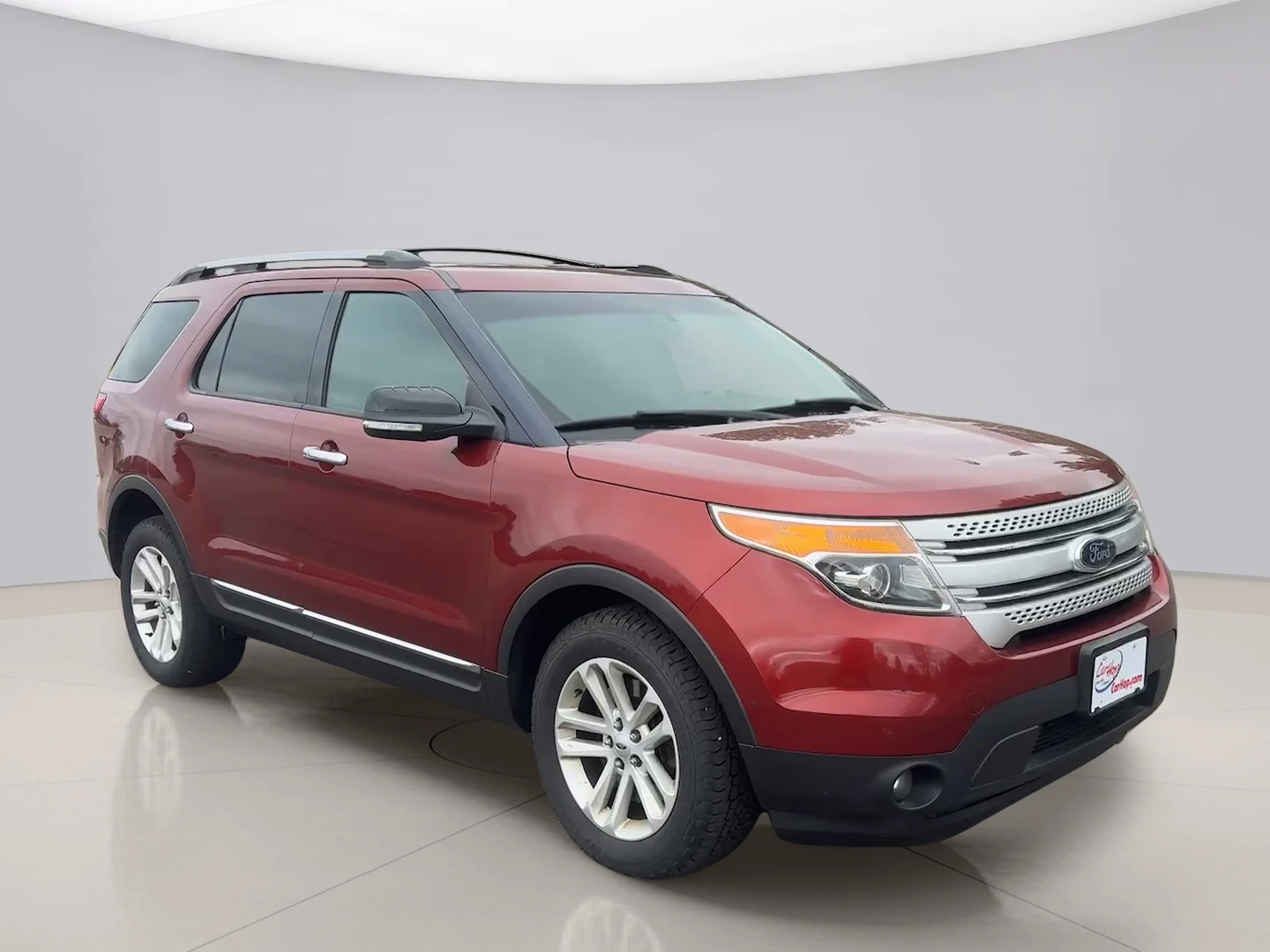 Used 2014 Red Ford XLT 4WD image 7