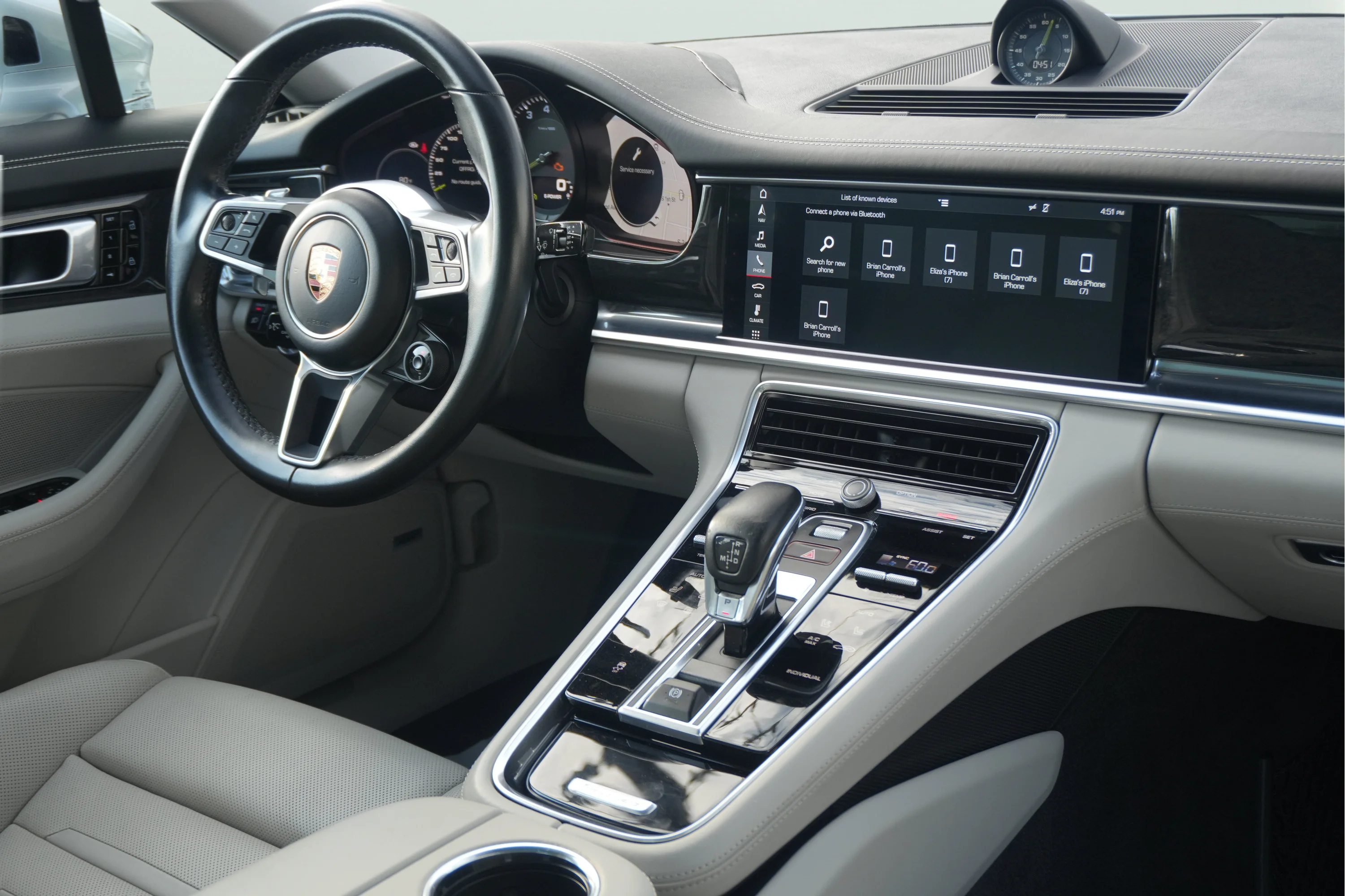 Used 2020 Dolomite Silver Metallic Porsche 4 E-Hybrid image 26