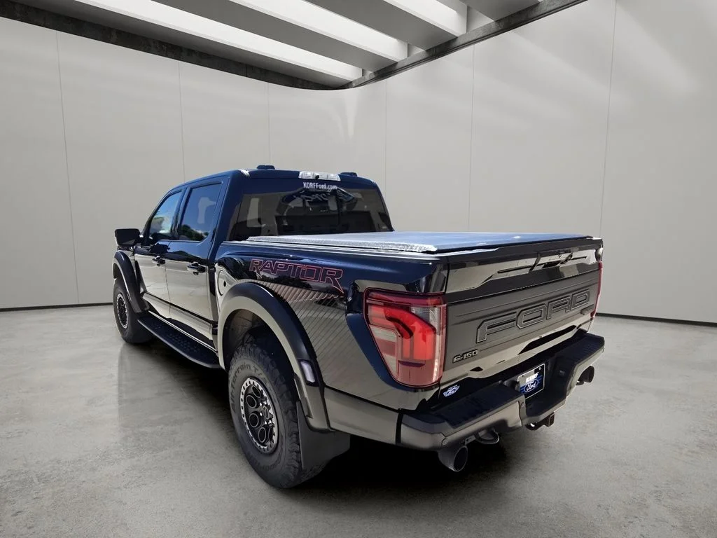 Used 2025 Black Ford Raptor image 3