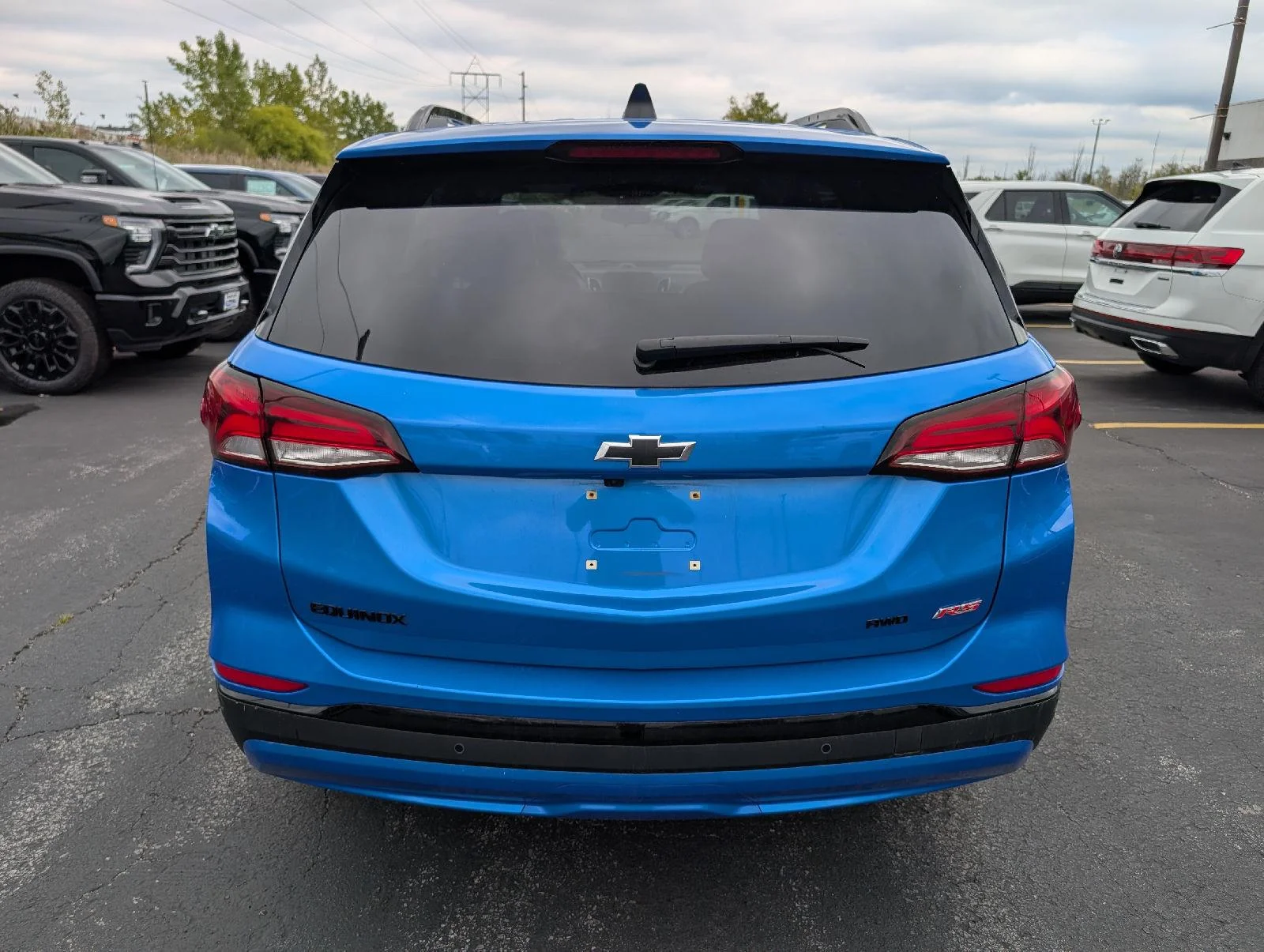 Used 2024 Riptide Blue Metallic Chevrolet RS image 8
