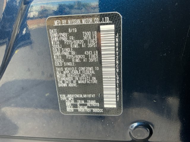 Used 2020 Blue Nissan SL image 26