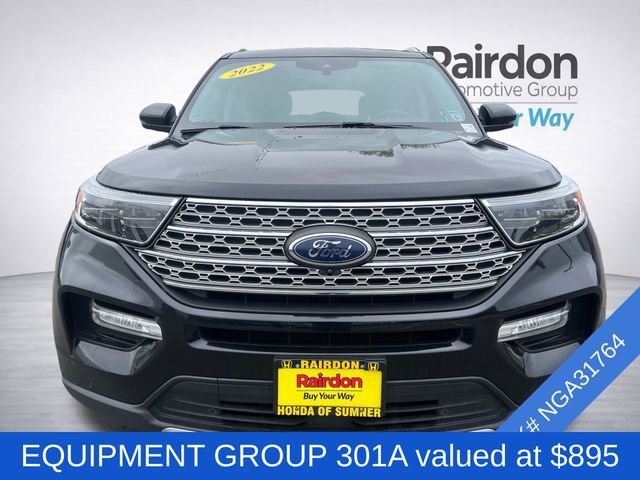 Used 2022 Black Metallic Ford Limited image 2