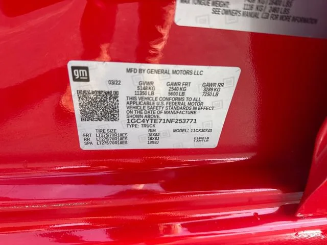 Used 2022 Red Hot Chevrolet LT image 36