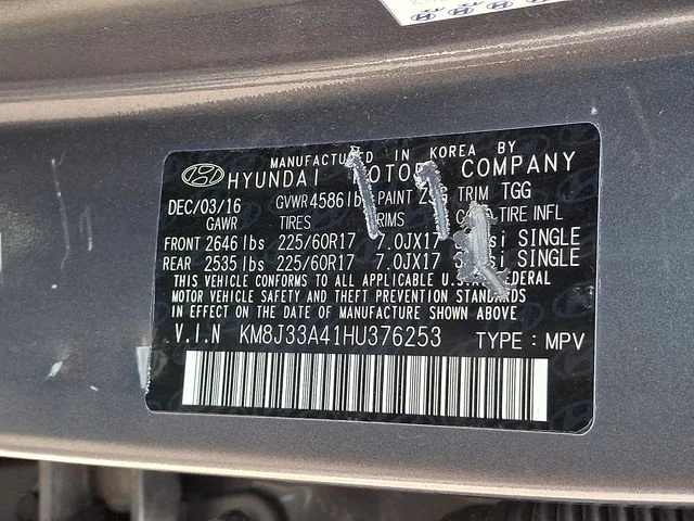 Used 2017 Gray Hyundai SE image 28