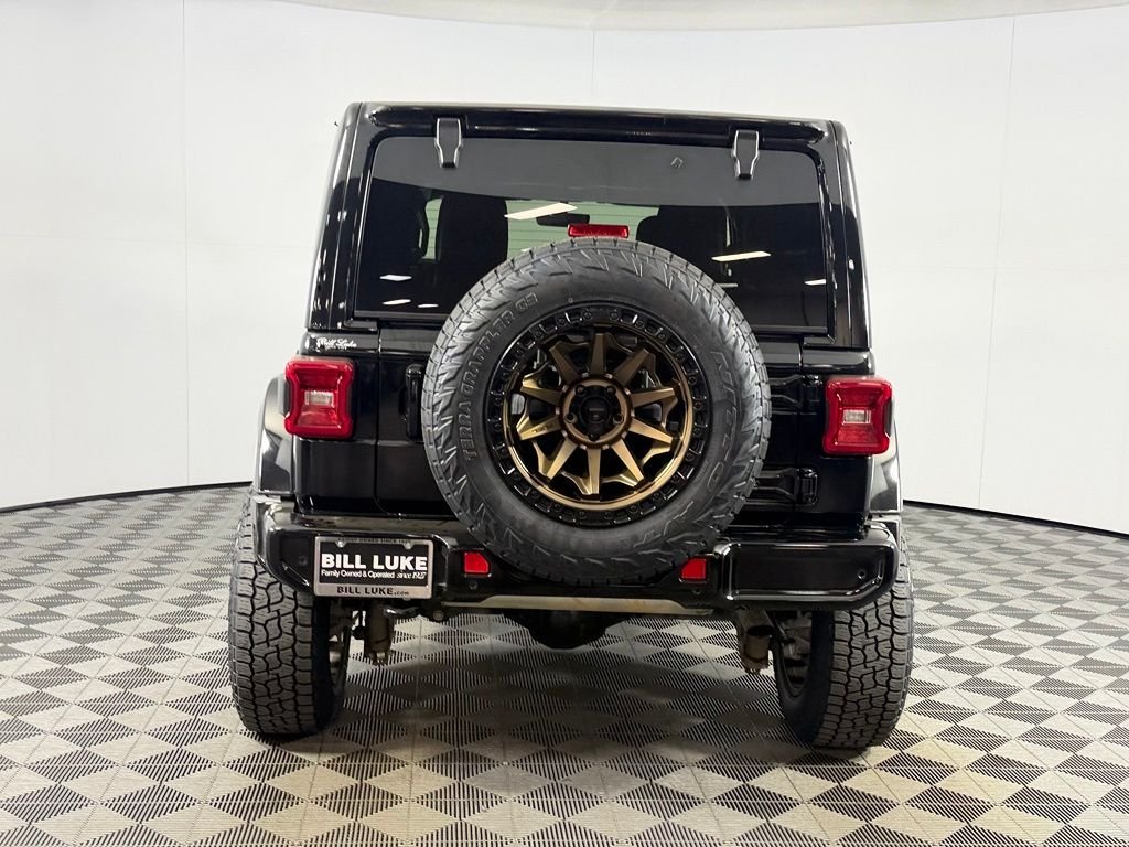 Used 2021 Black Jeep Unlimited Sahara High Altitude image 9