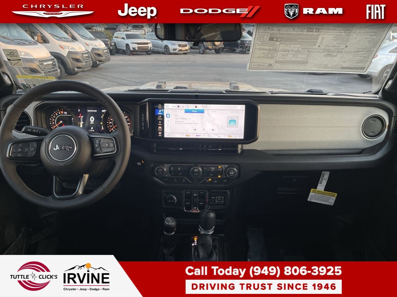 New 2026 Black Clearcoat Jeep Sport S image 12