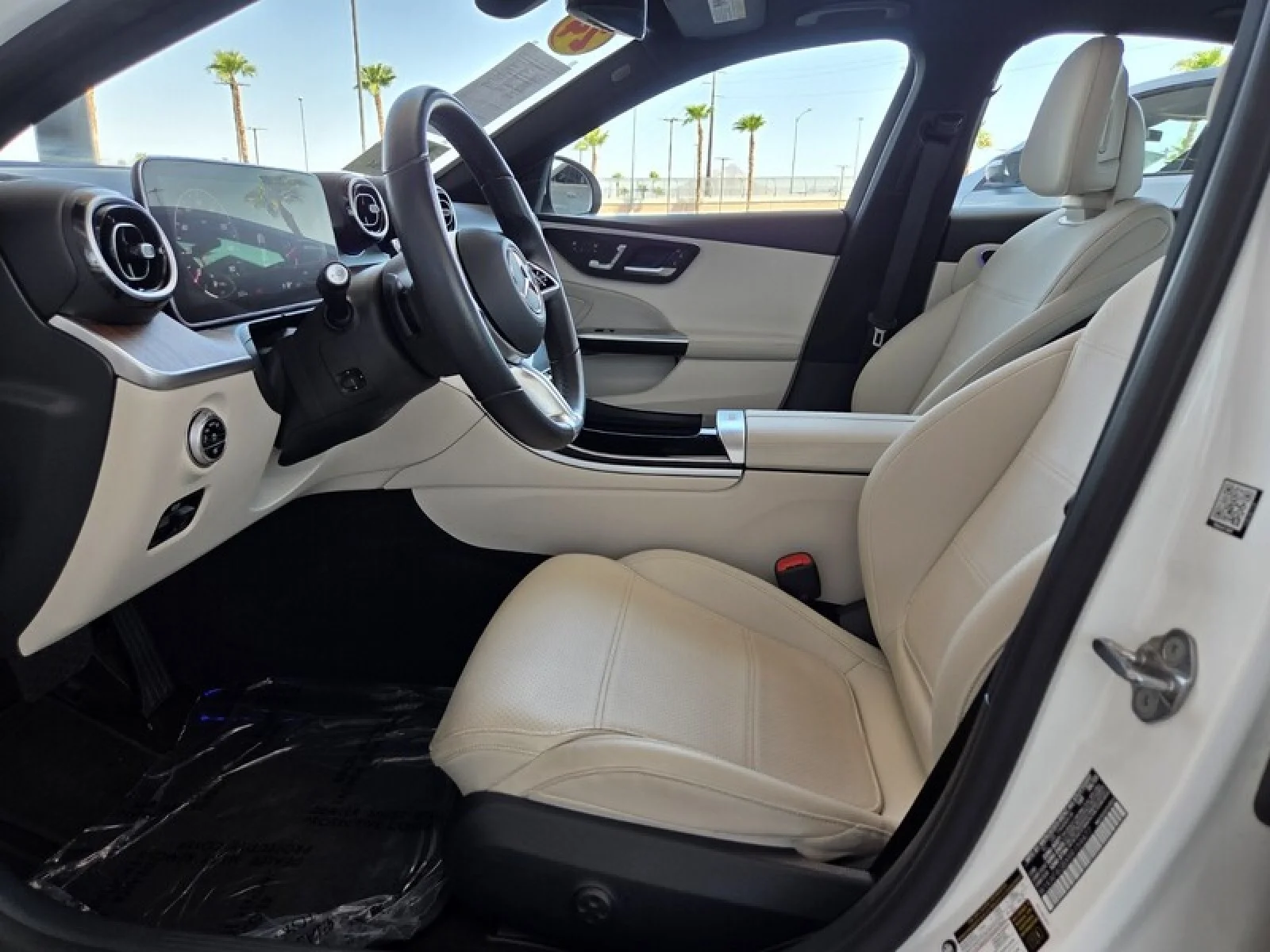 Certified Used 2024 Polar White Mercedes-Benz C 300 image 13