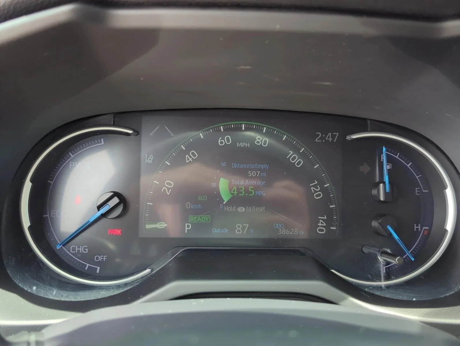Used 2025 Magnetic Gray Metallic Toyota Hybrid LE image 17