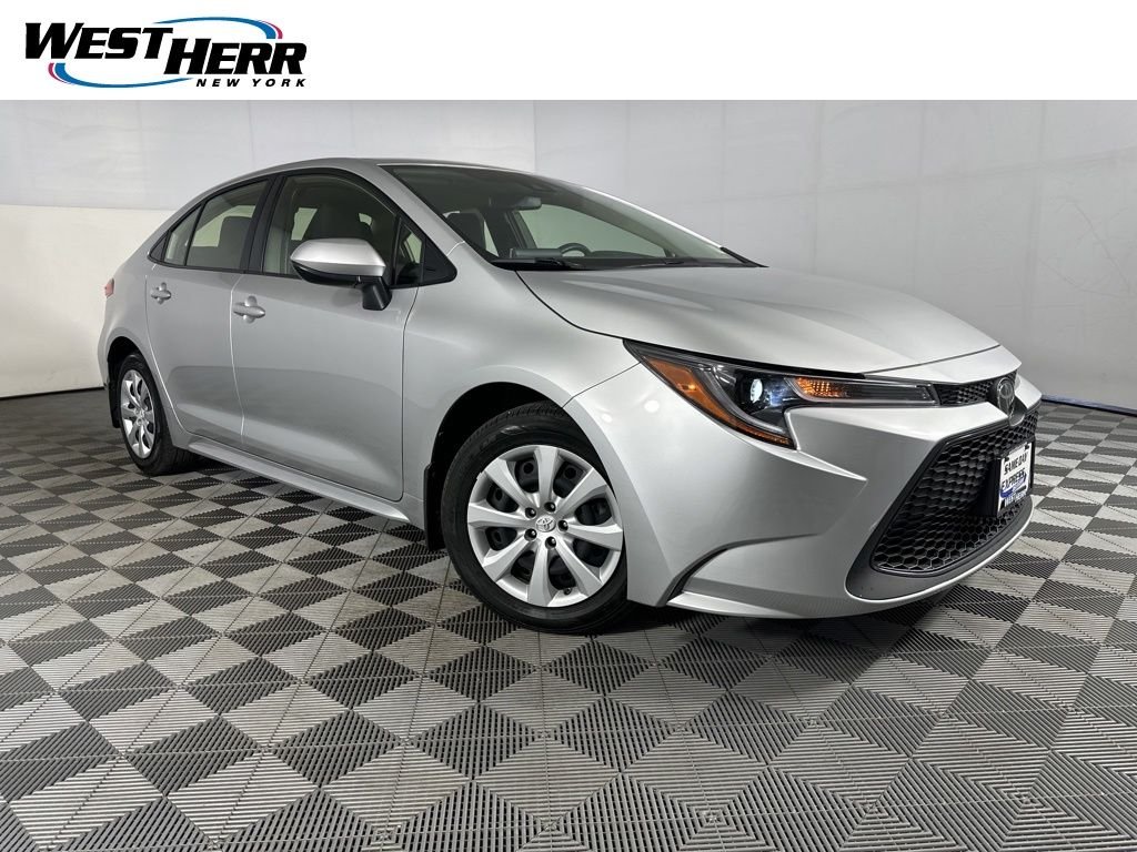 Used 2020 Silver Toyota LE image 1
