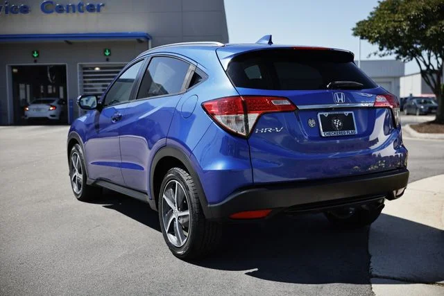 Used 2021 Aegean Blue Metallic Honda EX image 7