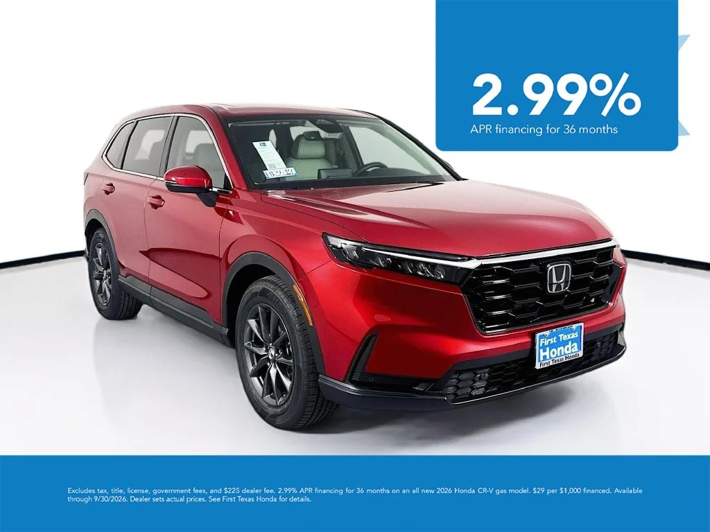 New 2027 Radiant Red Metallic Honda EX-L image 1