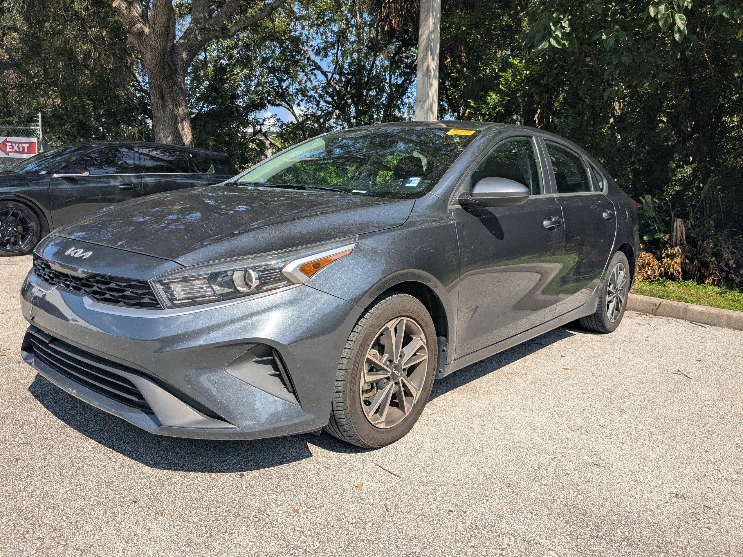 Certified Used 2023 Gravity Gray Kia LXS image 3
