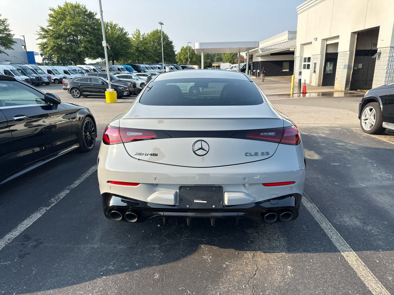Certified Used 2024 MANUFAKTUR Alpine Grey Metallic Mercedes-Benz AMG® CLE 53 image 3
