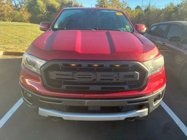 Used 2020 Rapid Red Metallic Tinted Clearcoat Ford Lariat image 2