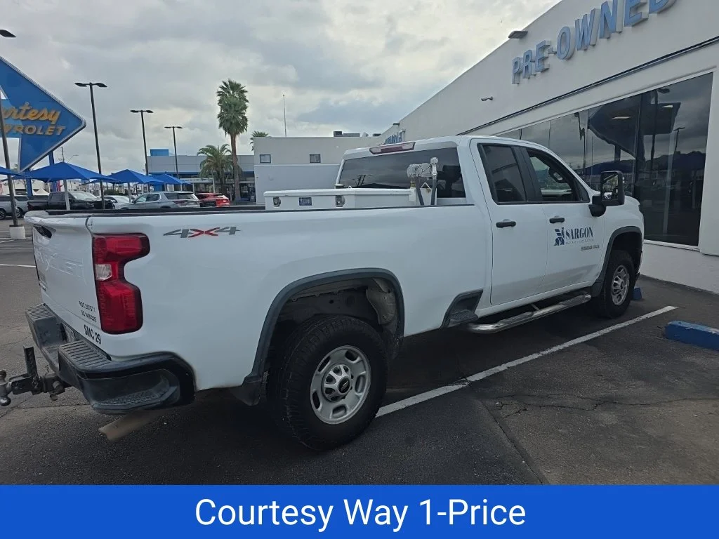 Certified Used 2021 White Chevrolet Work Truck image 5
