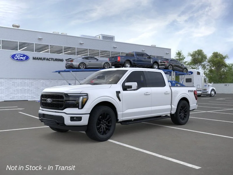 New 2026 Star White Metallic Tri-Coat Ford Lariat® image 1