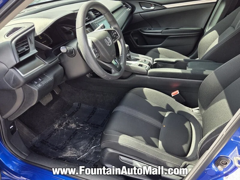 Used 2019 Aegean Blue Metallic Honda LX CVT image 8