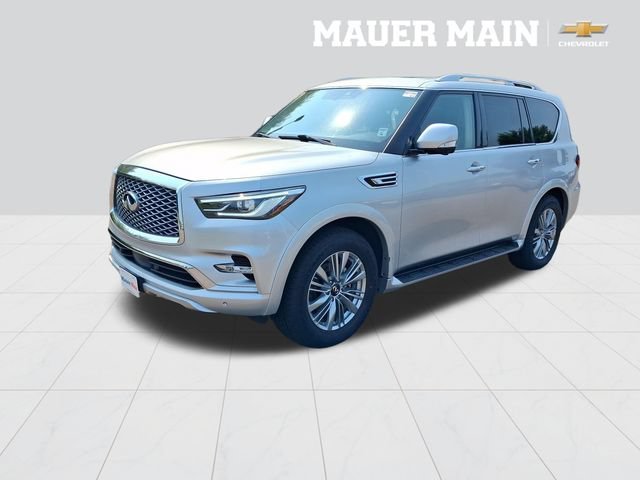 Used 2021 Silver INFINITI LUXE AWD image 3