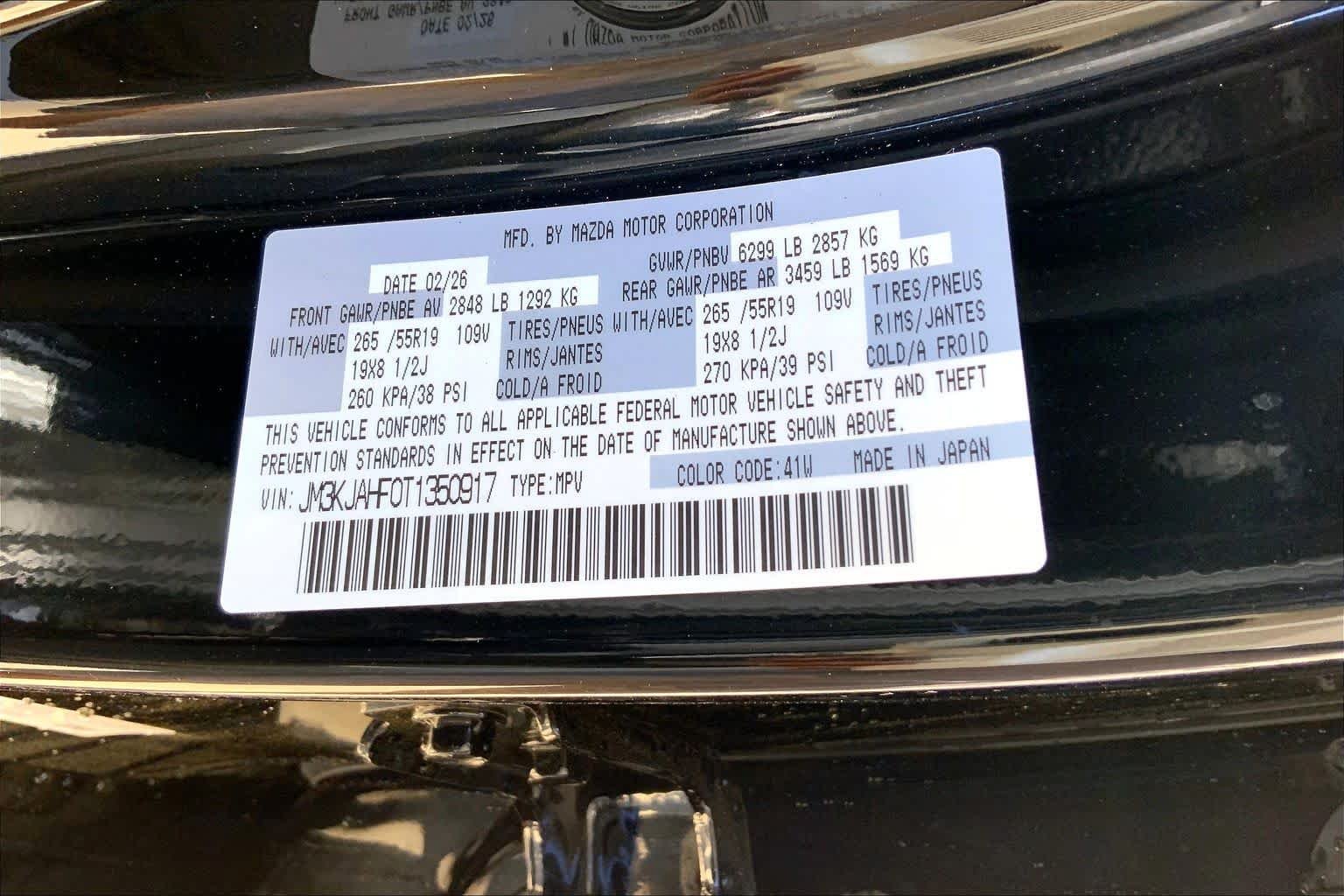 New 2026 Jet Black Mica Mazda SC AWD image 21