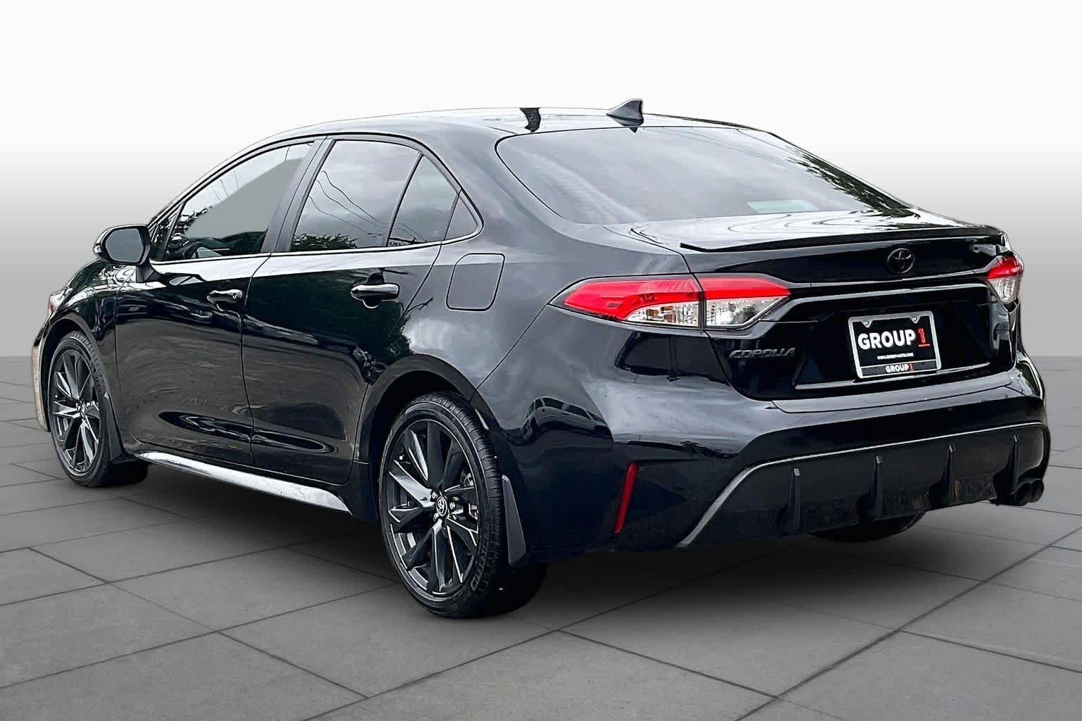 Used 2024 Midnight Black Metallic Toyota SE image 12