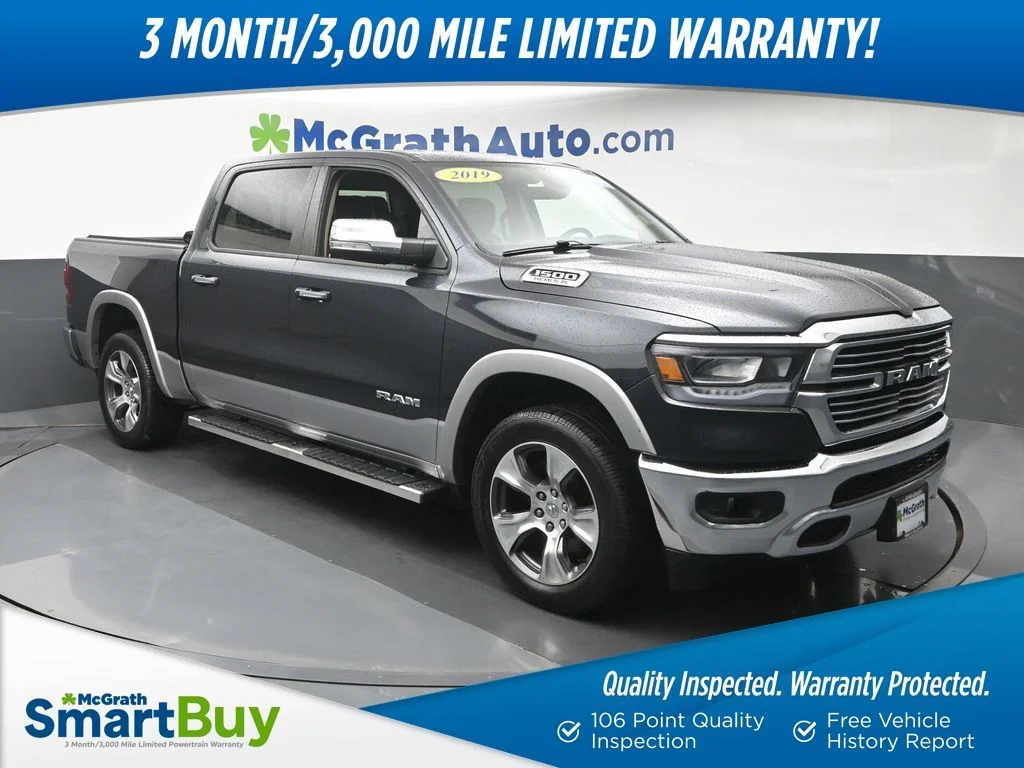 Used 2019 Gray Ram Laramie image 1