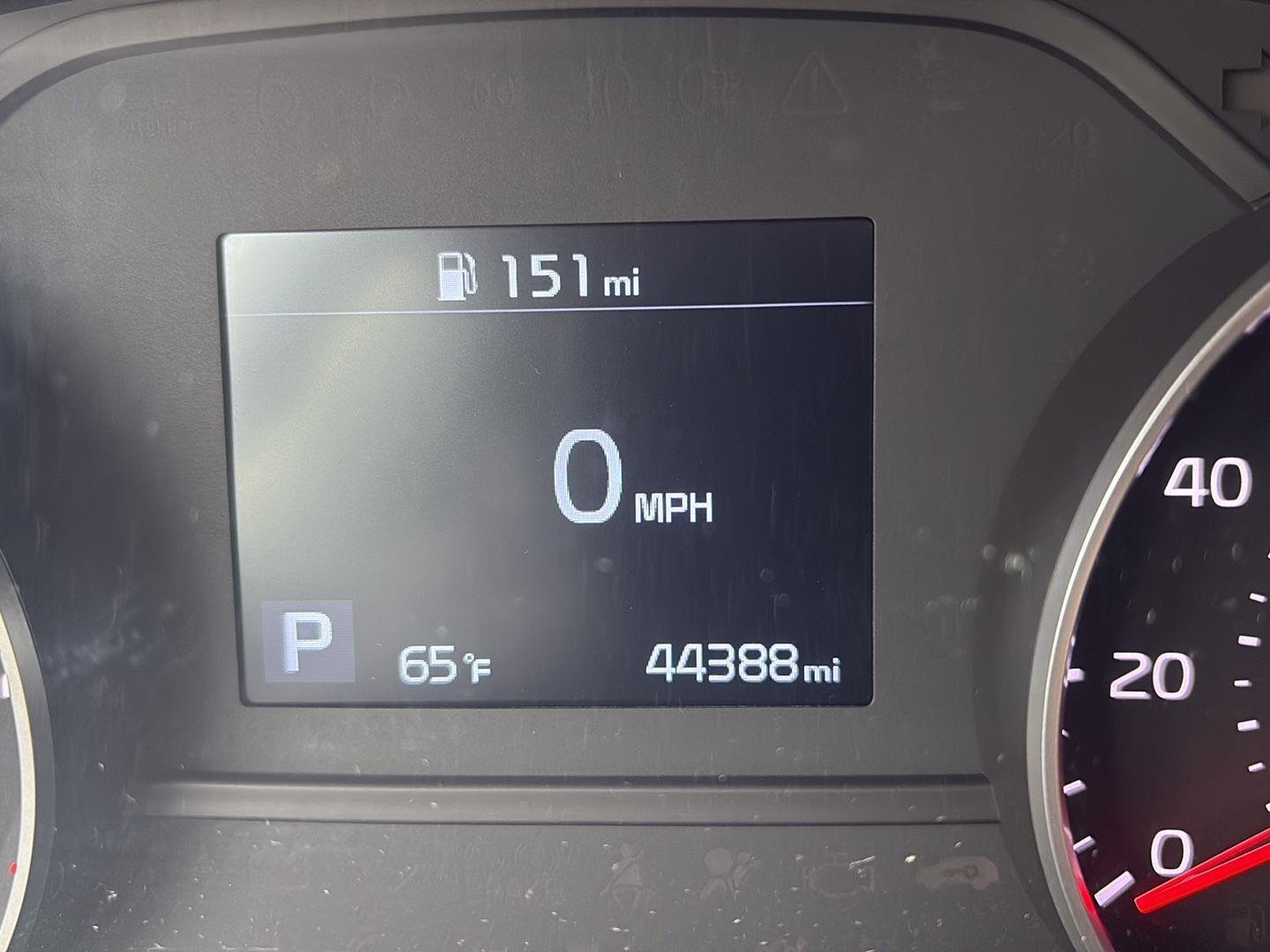 Used 2020 Black Cherry Kia  image 3