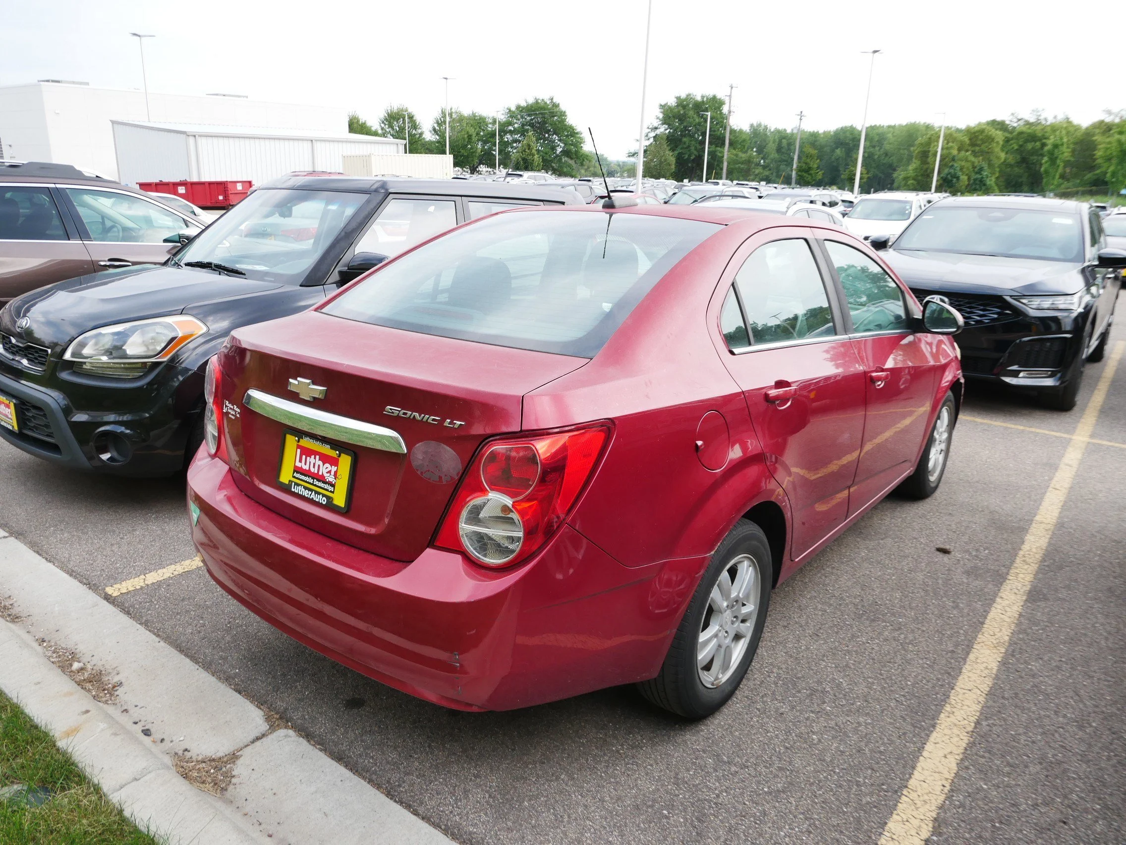 Used 2015 Crystal Red Tintcoat Chevrolet LT image 7
