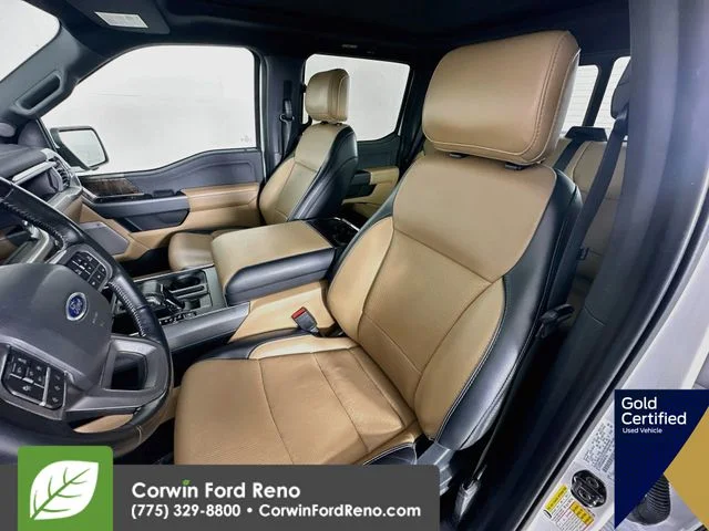 Used 2021 Oxford White Ford Lariat image 26