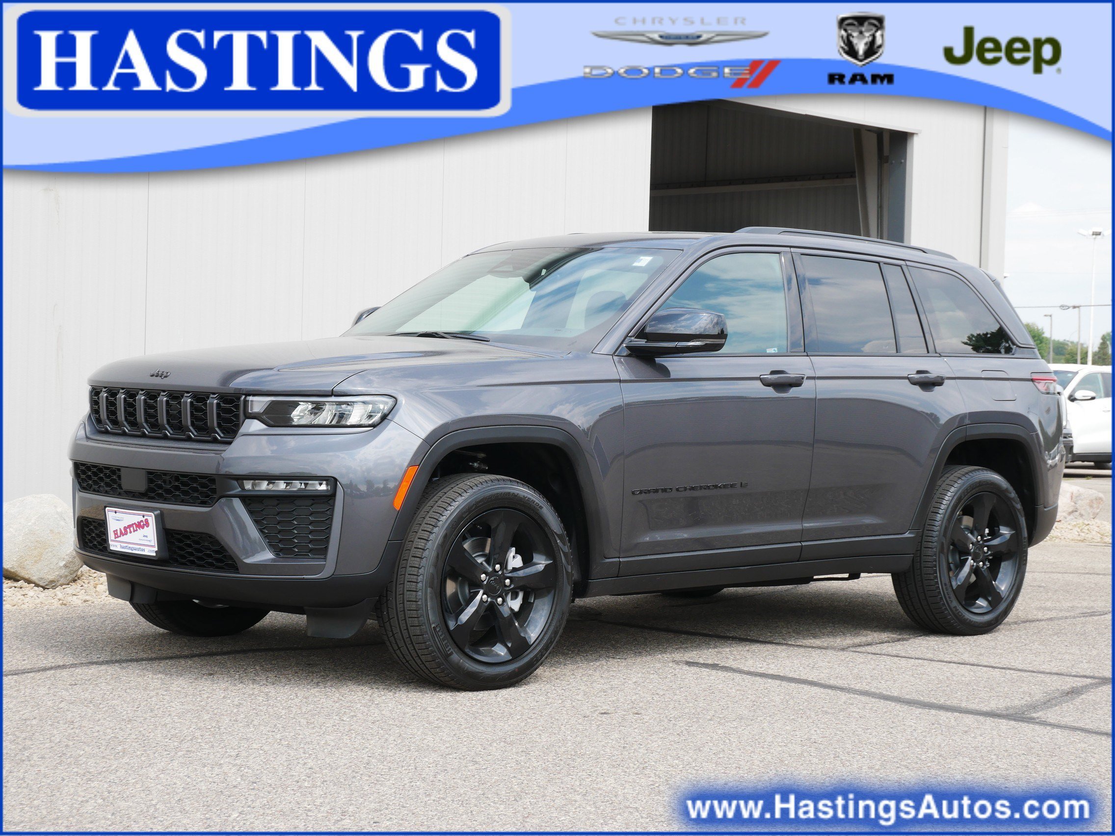 New 2026 Baltic Gray Metallic Clear-Coat Exterior Paint Jeep Limited image 1